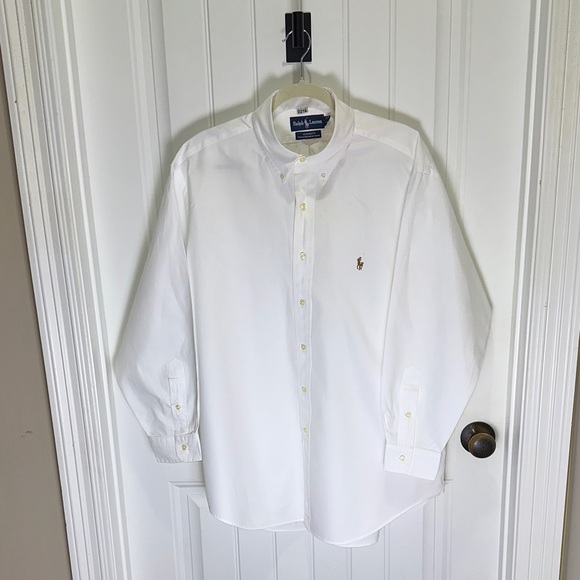 Ralph Lauren Men's White Casual Button-Down Shirt - Picture 1 of 5